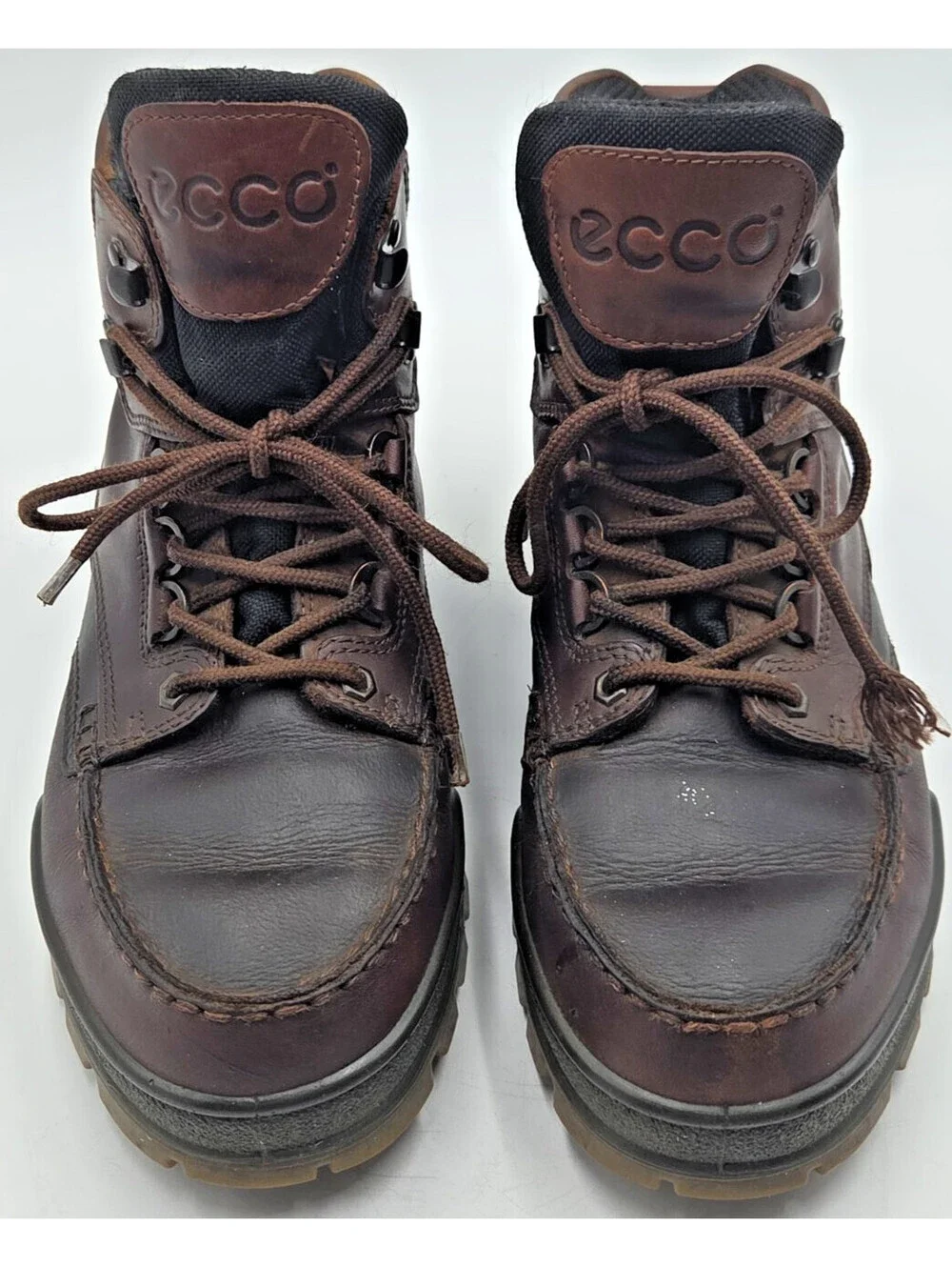2008 ECCO Track II Track 25 Gore-Tex Bison Leather Hiking Boots US 9-9.5 EU 43